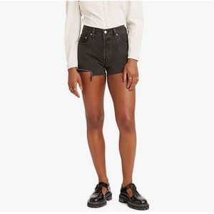 Levi's Women's 501 Original Black Shorts Size 25